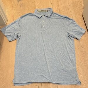 Sky Blue Men's Polo Shirt
